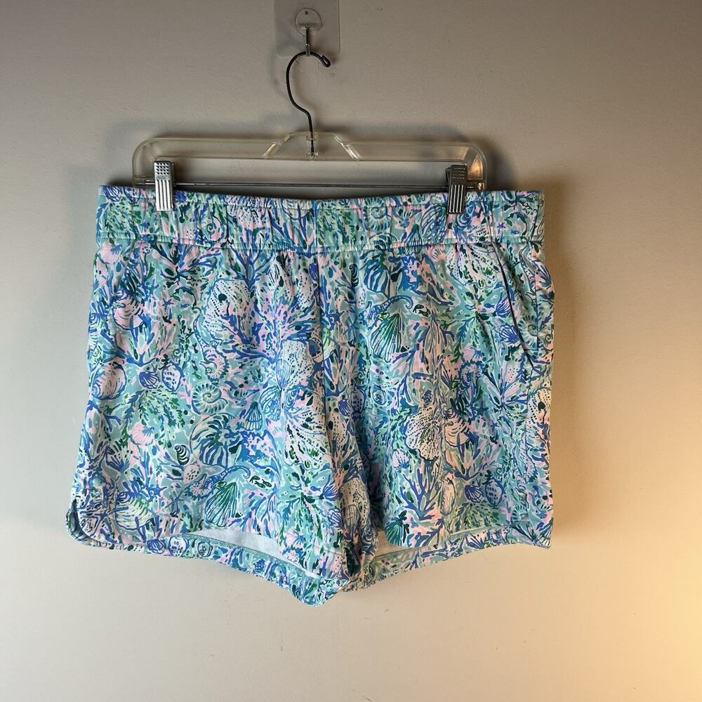 Lilly Pulitzer Women's XL Colorful Floral Pull-On Shorts